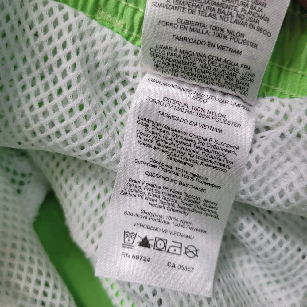 Columbia Backcast III Water Short Mens Small Lime Green FM4009-332 UPF 50 PFG